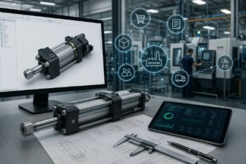 Piattaforma parametrica Vega collegata alla produzione industriale in tempo reale